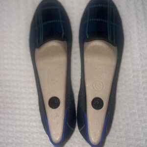 Women’s Brand New | Rothy's | Navy Plaid Loafers | Size 10